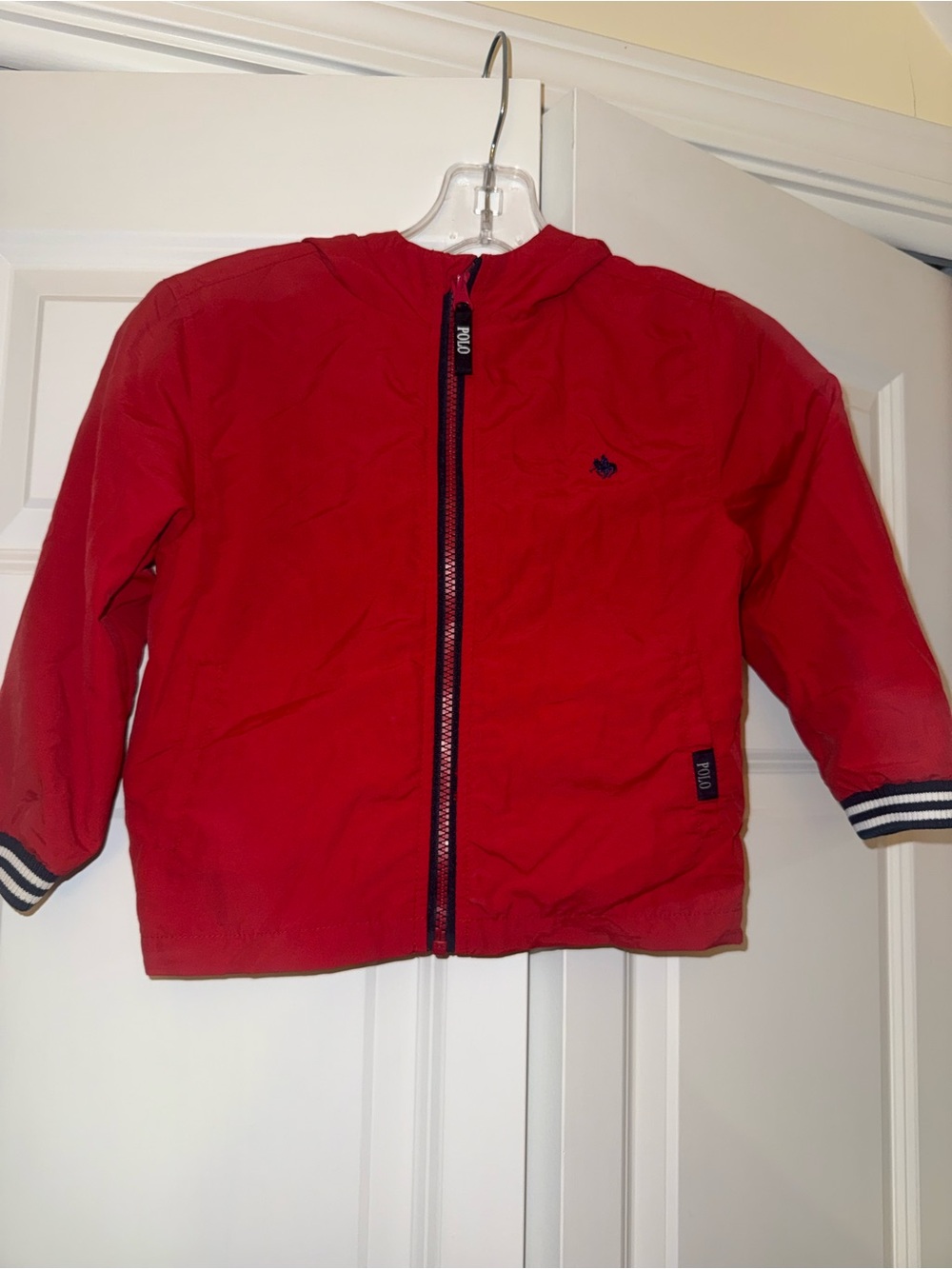 Polo by Ralph Lauren Red Zip-Up Kids Hoodie